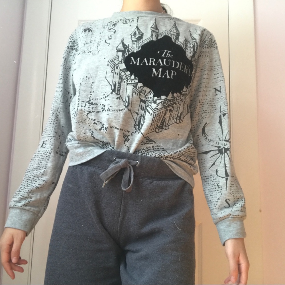 primark harry potter graphic sweatshirt crewneck